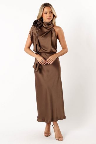 knee length dresses for ladies Grass Green Drop Me a Note Dress