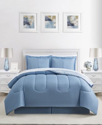 Botanica 8-Pc. Printed Reversible Comforter Set