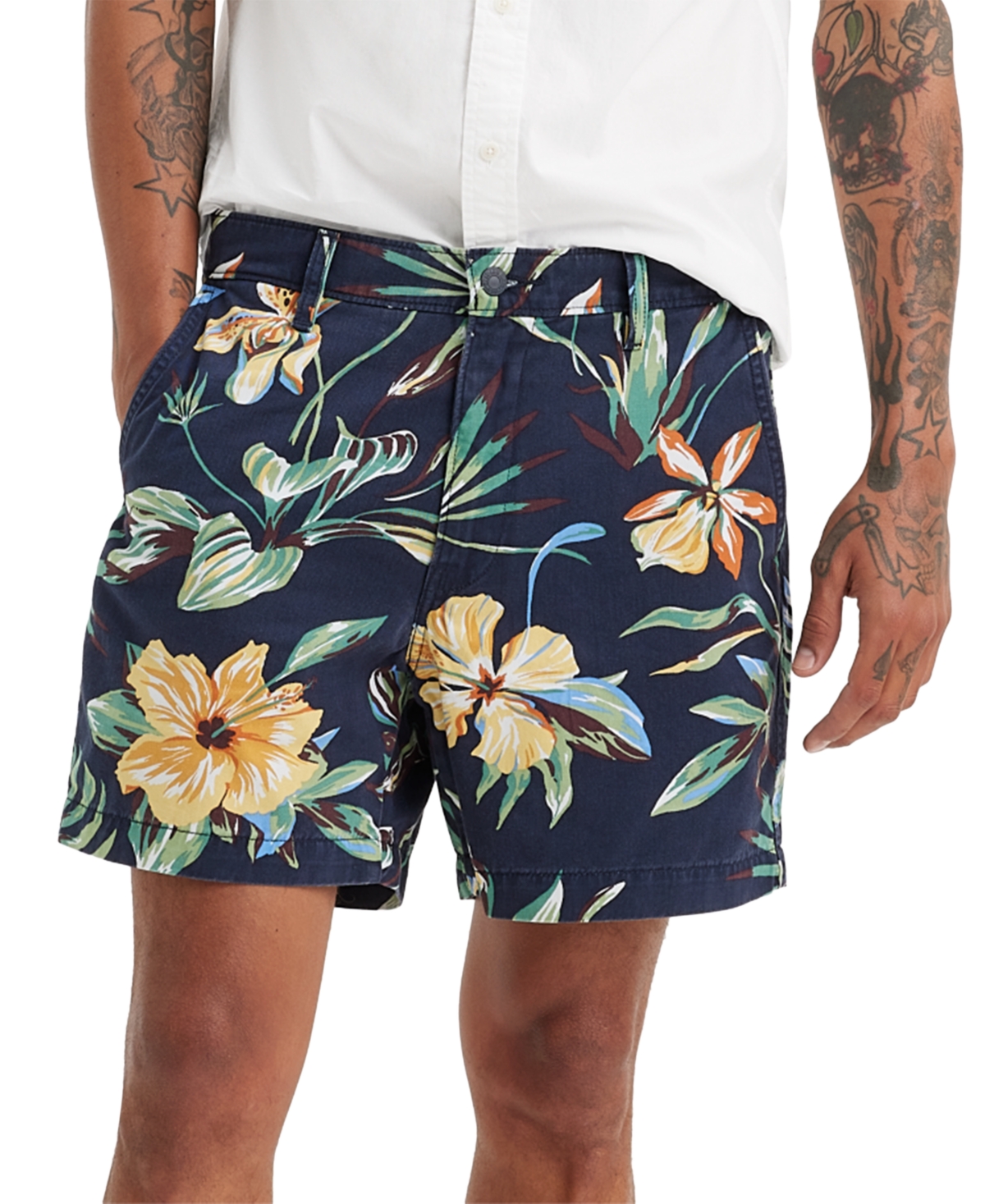 Shop Levi's Men's Xx Chino Relaxed-fit Authentic 6" Shorts In Nepenthe F