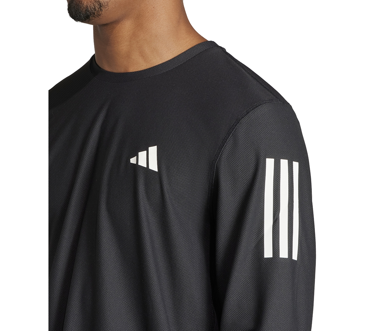 adidas Men's Own The Run Moisture-Wicking Long-Sleeve T-Shirt