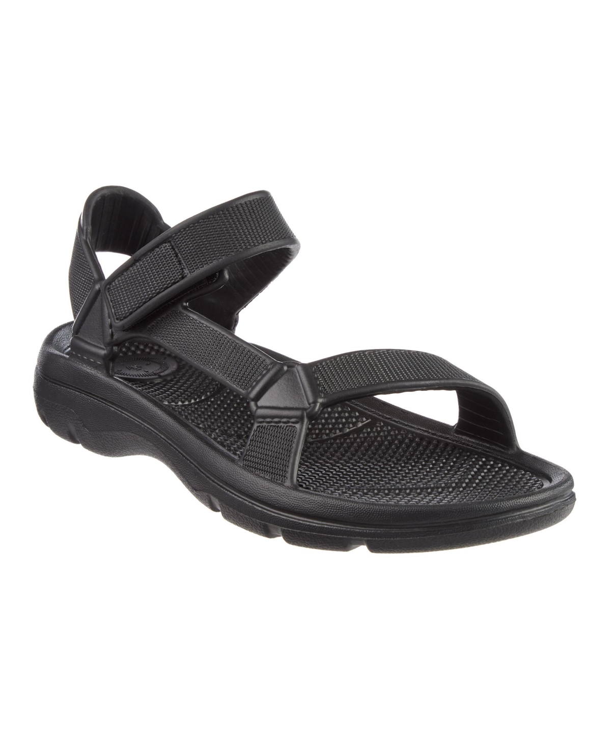 Totes Women's Riley Adjustable Sport Sandals With Everywear In Black