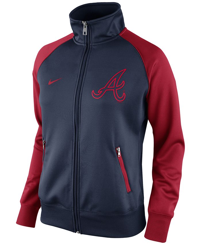 Nike Women's Atlanta Braves Track Jacket - Macy's
