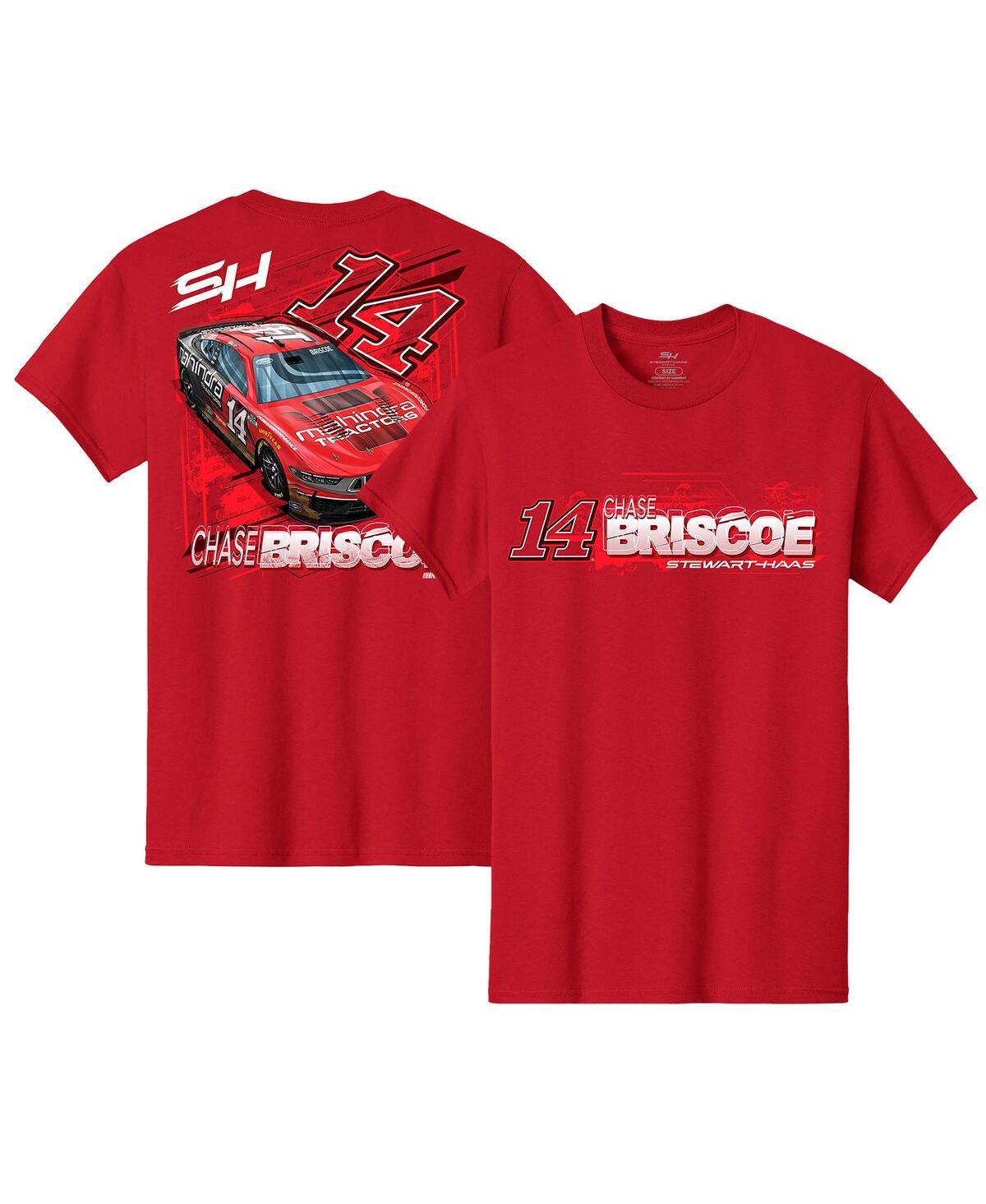 Men's Stewart-Haas Racing Team Collection Red Chase Briscoe Car T-shirt - Red