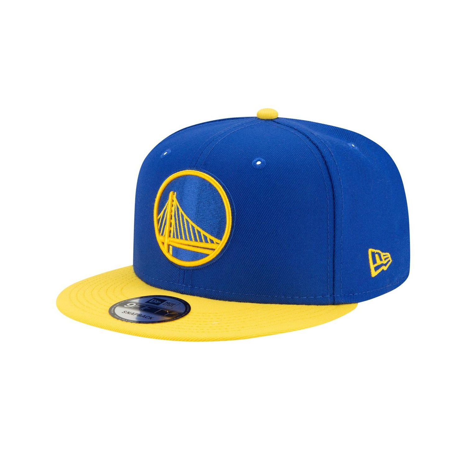 Men's Royal, Gold Golden State Warriors Official Team Color 2Tone 9FIFTY Snapback Hat