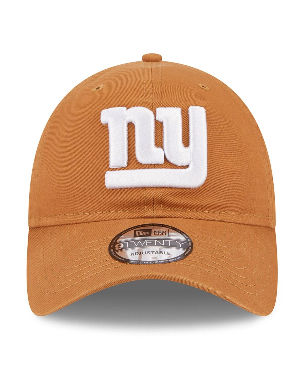 Men's New EraNew York Giants Main Core Classic 2.0 9TWENTY Adjustable Hat - Brown
