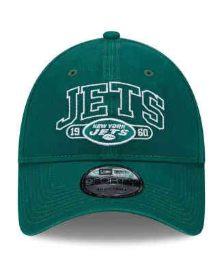 Youth Boys Green New York Jets Outline 9FORTY Adjustable Hat