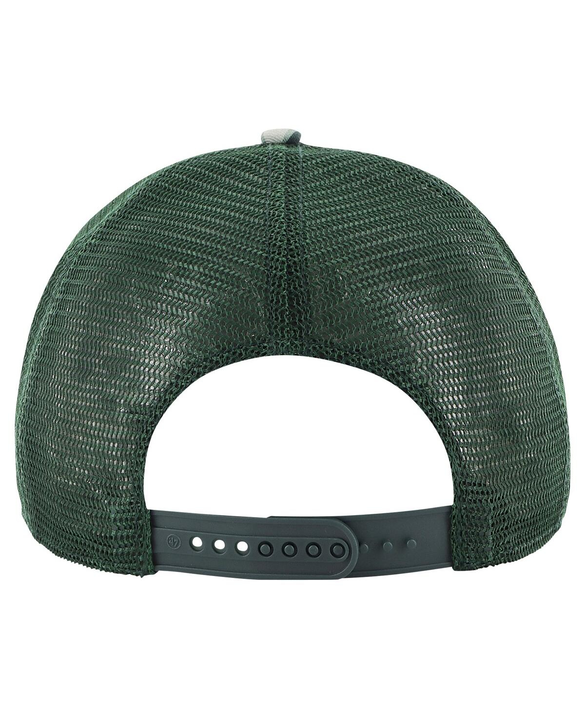 Shop 47 Brand Men's ' Green Oakland Athletics Tropicalia Trucker Hitch Adjustable Hat