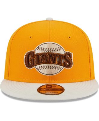 Men's Gold San Francisco Giants Tiramisu 9FIFTY Snapback Hat