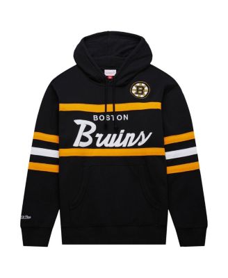 Men's Black Boston Bruins Head Coach Pullover Hoodie