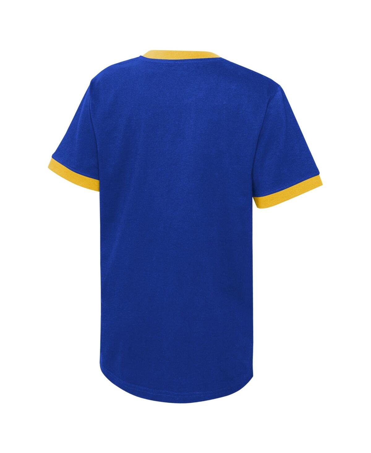 Shop Outerstuff Big Boys Blue Distressed St. Louis Blues Ice City T-shirt