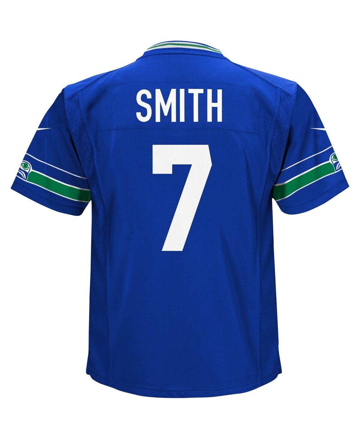 Little Boys and Girls Nike Geno SmithSeattle Seahawks Game Jersey - Royal
