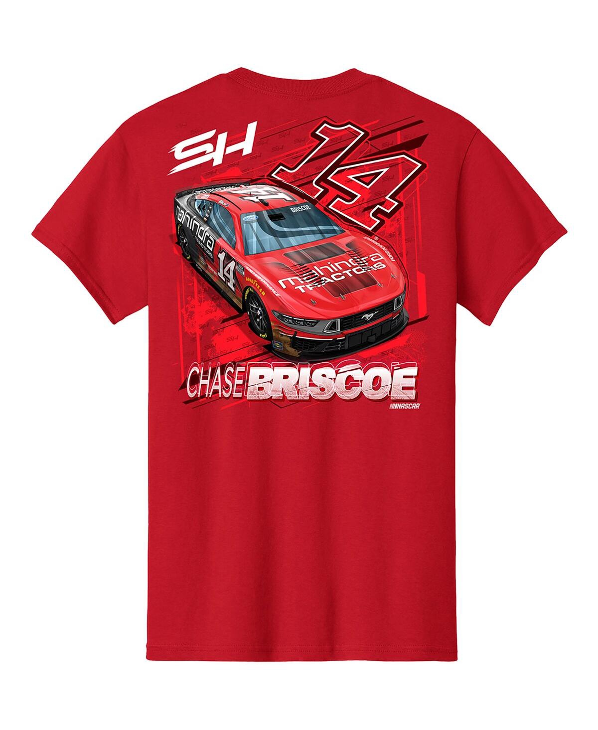 Shop Stewart-haas Racing Team Collection Men's  Red Chase Briscoe Car T-shirt