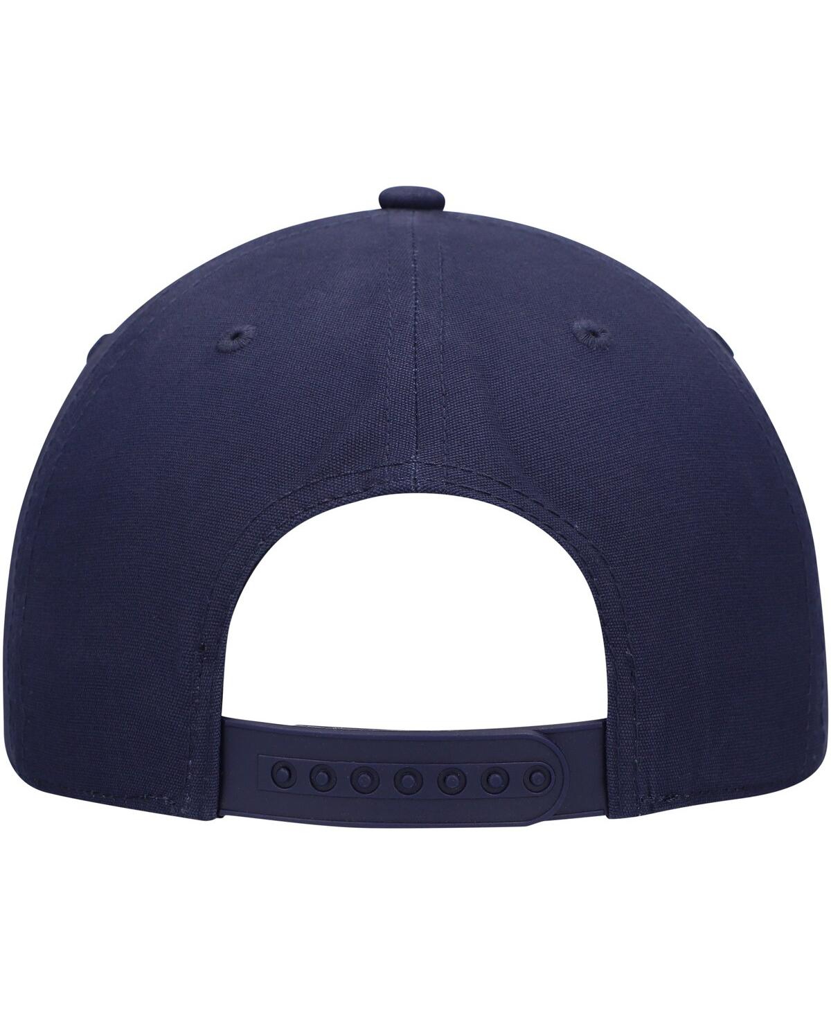 AMERICAN NEEDLE MEN'S AMERICAN NEEDLE NAVY OLD STYLE CANVAS CAPPY TRUCKER ADJUSTABLE HAT 