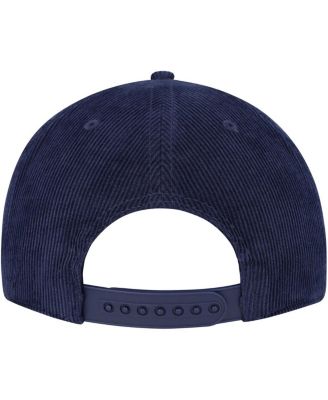 Men's Navy Bronco Roscoe Corduroy Adjustable Hat