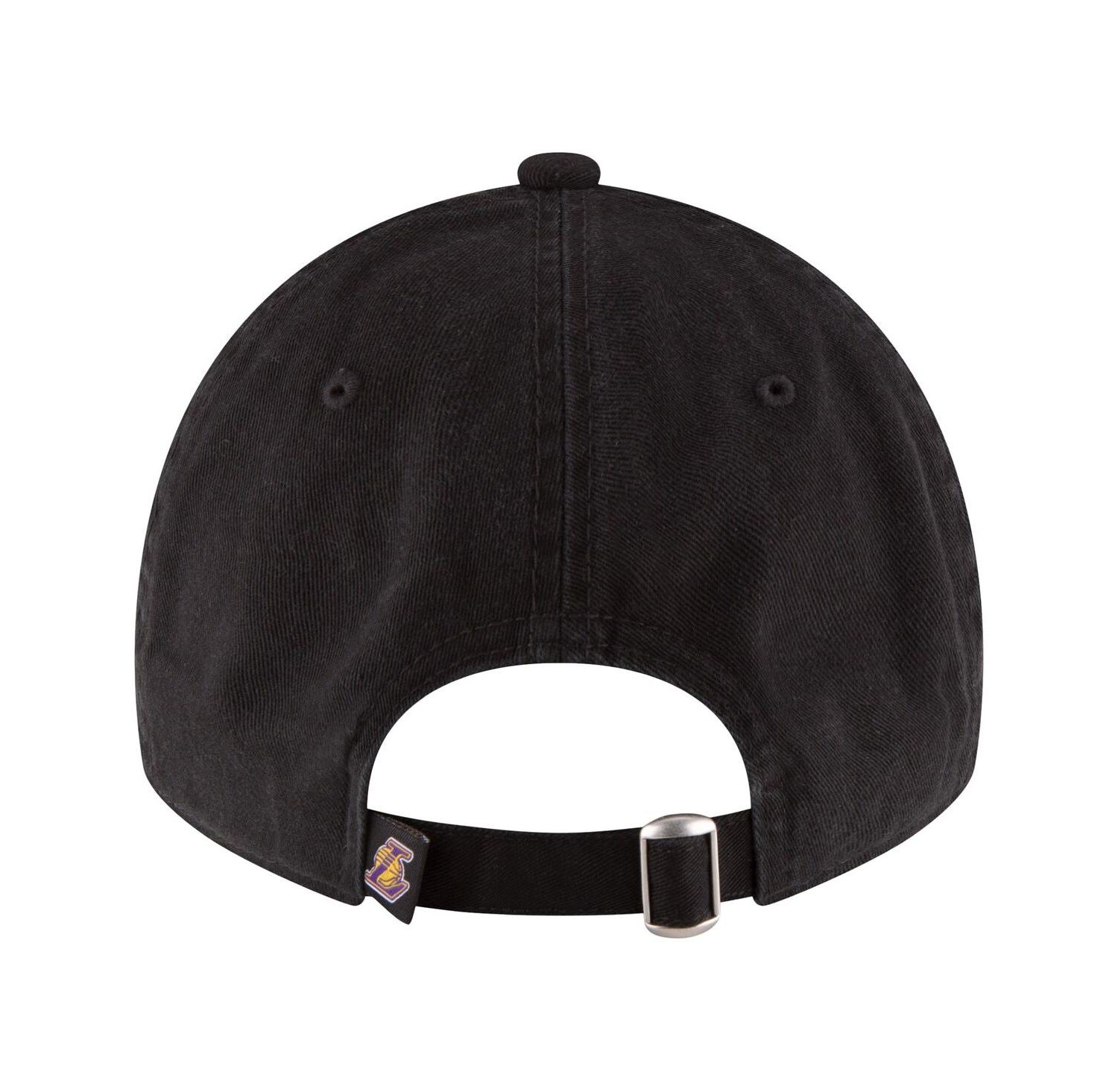 Men's Black Los Angeles Lakers Team 2.0 9TWENTY Adjustable Hat