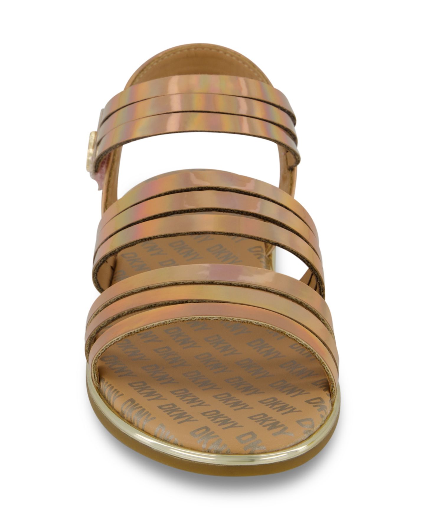 Сандалии DKNY Cassie Denaris Open Toe Sandals для девочек, цвет: Серо-коричневый — фото 6