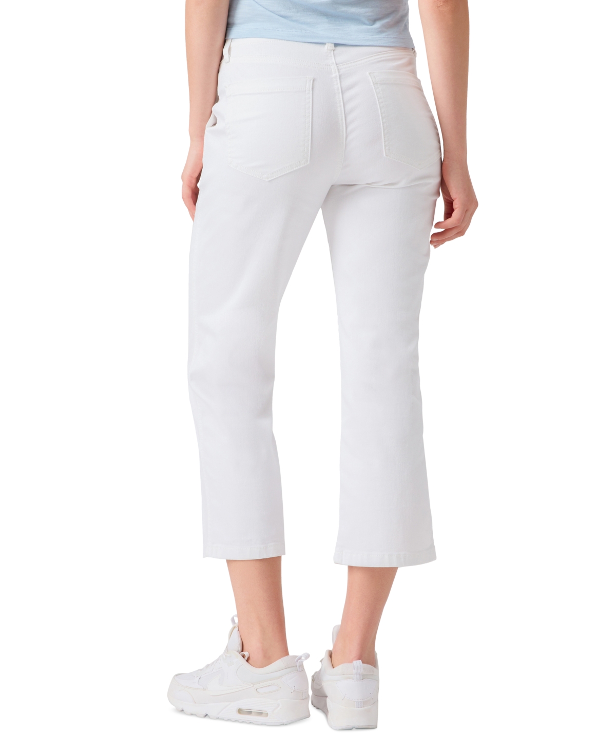 Shop Sanctuary Women's Vacation Cropped Straight Pants In White
