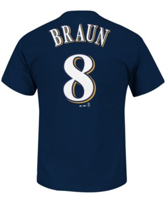 Majestic - Men's Ryan Braun Milwaukee Brewers Player T-Shirt