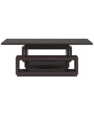 Tivie 3 Pc Dining Set (Rectangular Table + 2 Benches), Created for Macy's