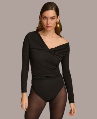 Donna Karan New York - Women's Off-The-Shoulder Bodysuit