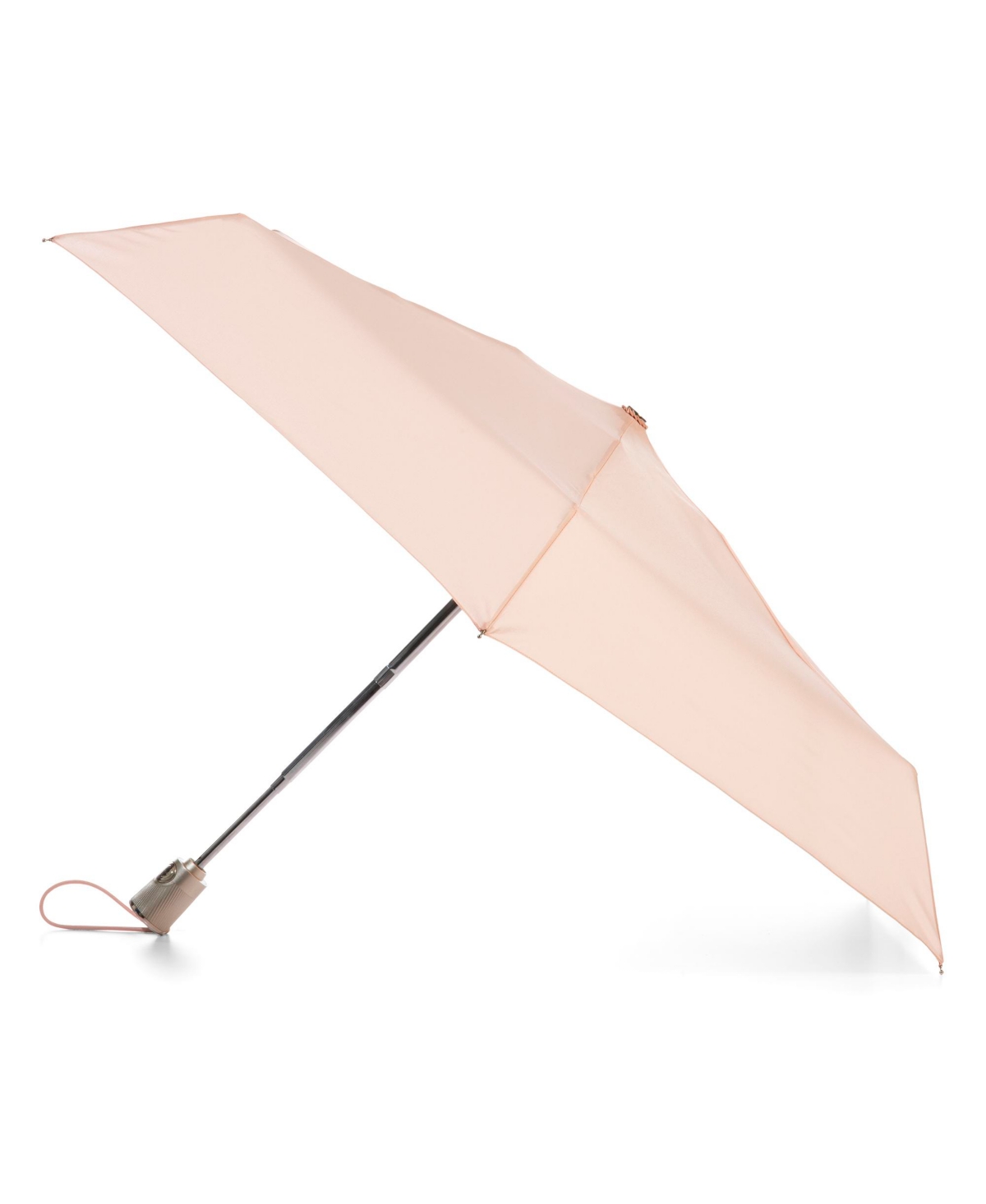Shop Totes Water Repellent Auto Open Close Folding Umbrella In Evening Sand