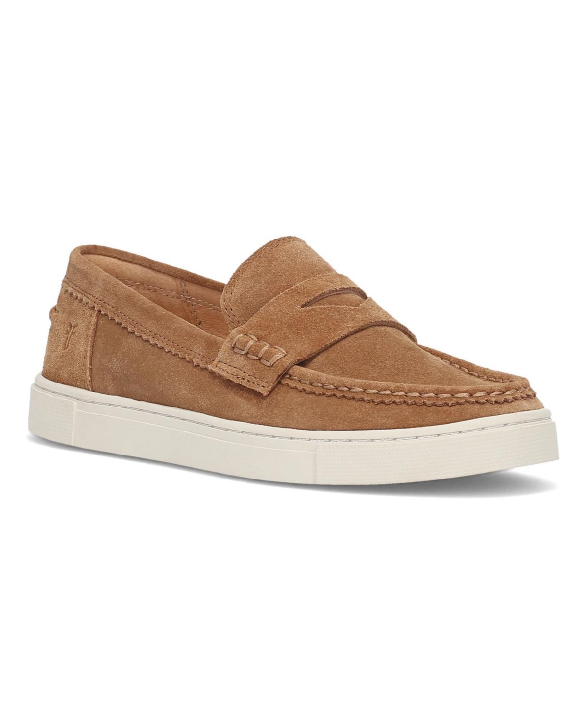 Women's Ivy Suede Penny Loafers - Almond