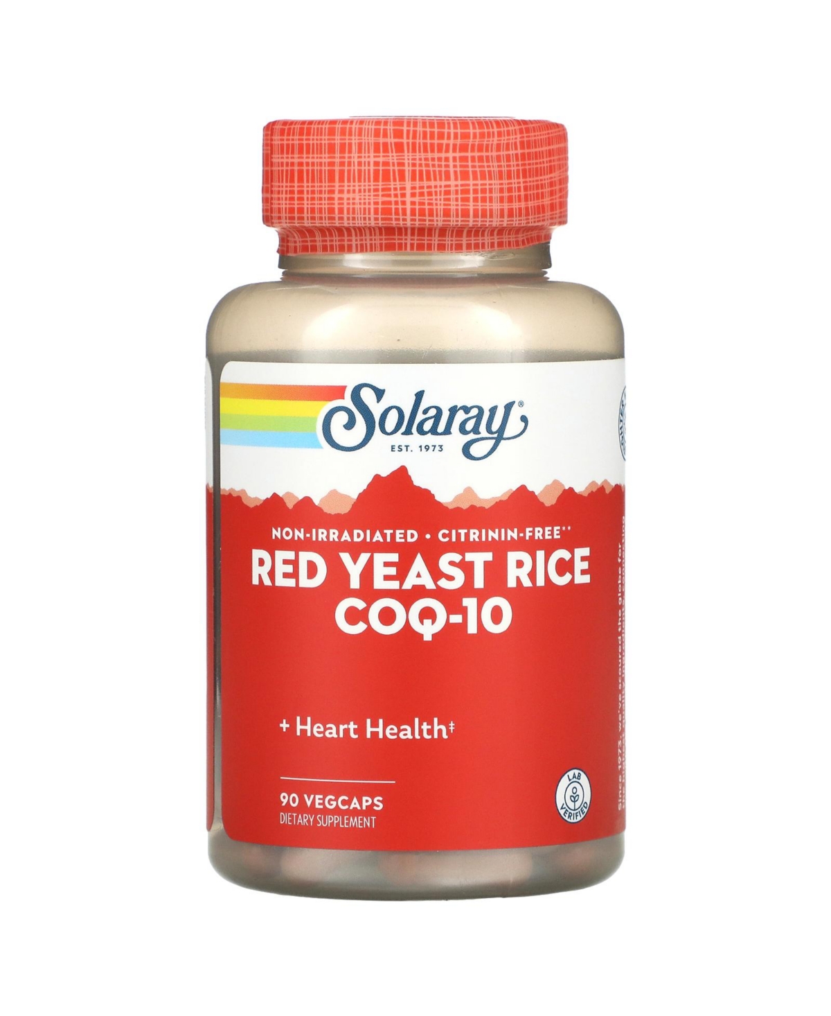 Red Yeast Rice CoQ-10 - 90 Veg Caps - Assorted Pre-Pack