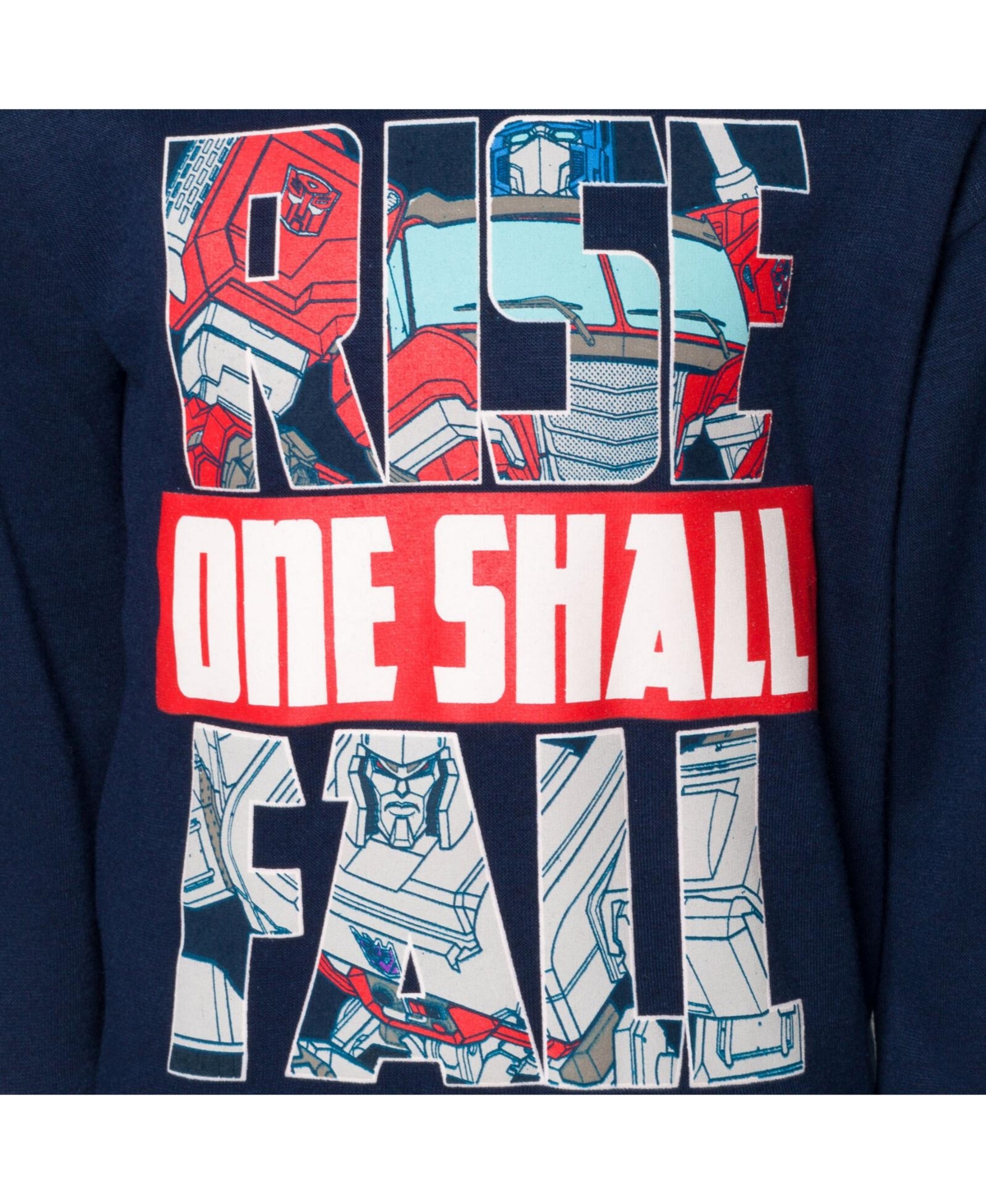 Transformers Toddler Boys Optimus Prime Bumblebee Megatron Half Zip Pullover Hoodie