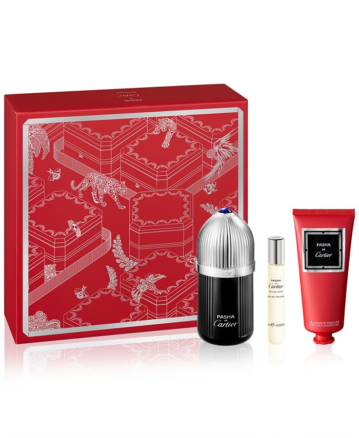 Cartier Men's 3Pc. Pasha de Cartier Édition Noire Eau de Toilette Gift Set Macy's