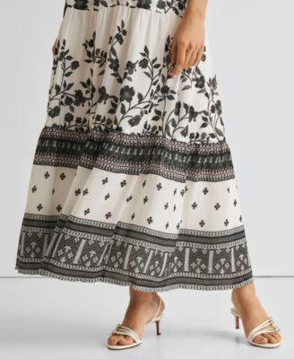 Women's Strappy Tiered Maxi Dress