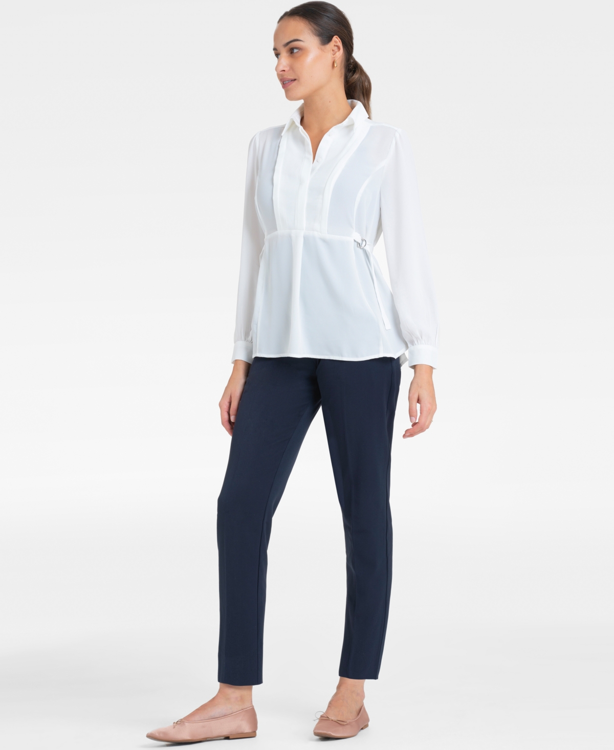 Seraphine Women's Tapered Post Maternity Shaping Pants