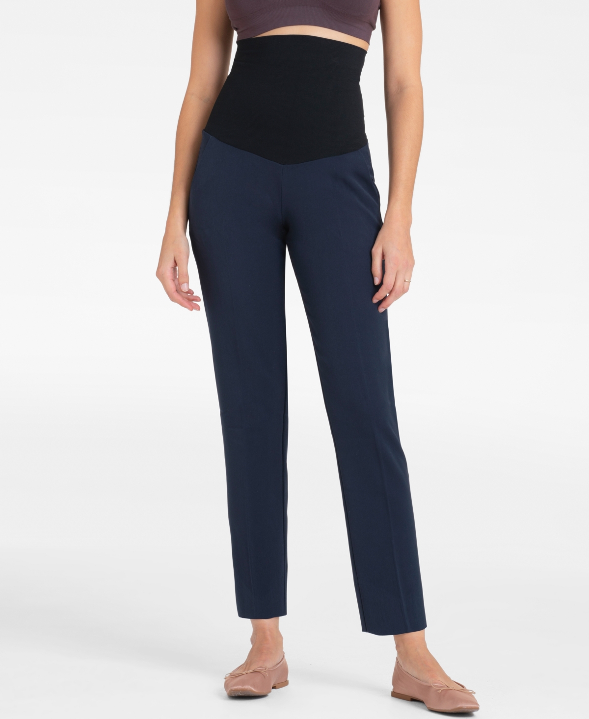 Seraphine Women's Tapered Post Maternity Shaping Pants