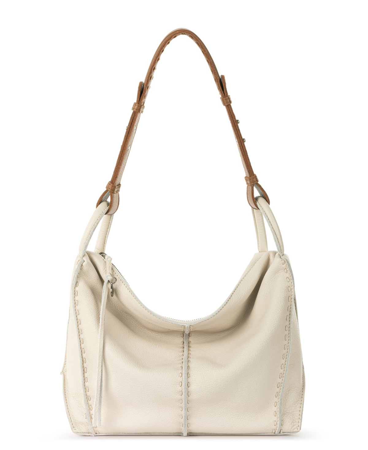 The Sak Women's Sequoia Leather Hobo In Stone