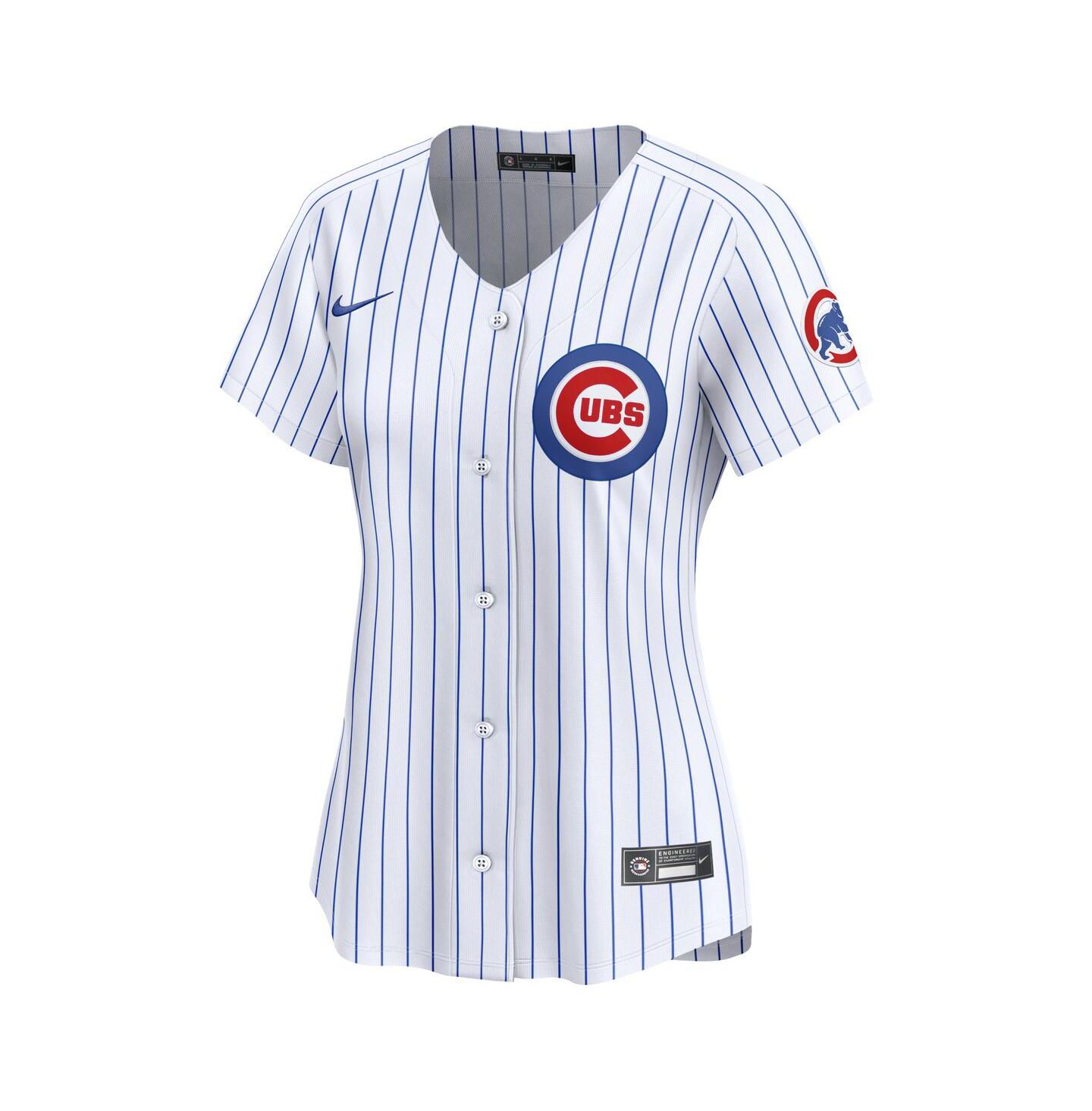 Женский топ Nike Dansby Swanson White Chicago Cubs Home Limited Player Jersey — фото 3