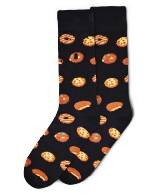 Men's Tasty Cookies Novelty Crew Socks