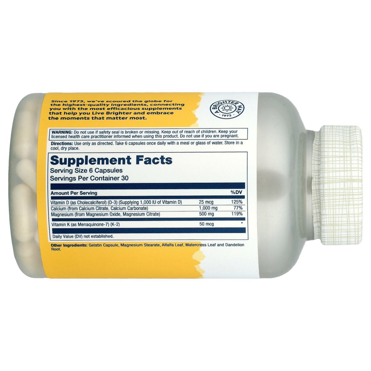 Solaray Cal-Mag Citrate 2:1 Ratio - Capsules - Assorted Pre-Pack