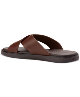 Men's Nantucket Cross Strap Slip-On Slide Sandals
