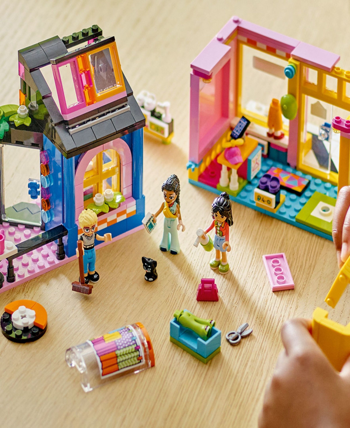Shop Lego Friends Vintage-like Fashion Store Toy Shop 42614, 409 Pieces In Multicolor