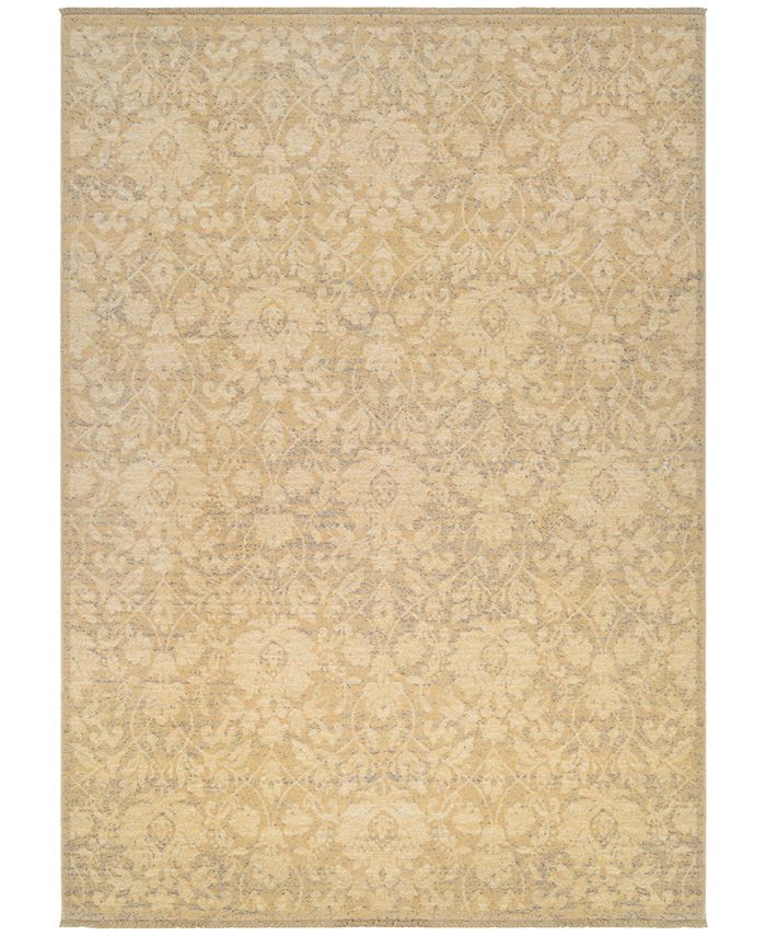 Couristan Grand Manor Lorelei TanIvoryMauve 4'7" x 6'2" Area Rug Macy's