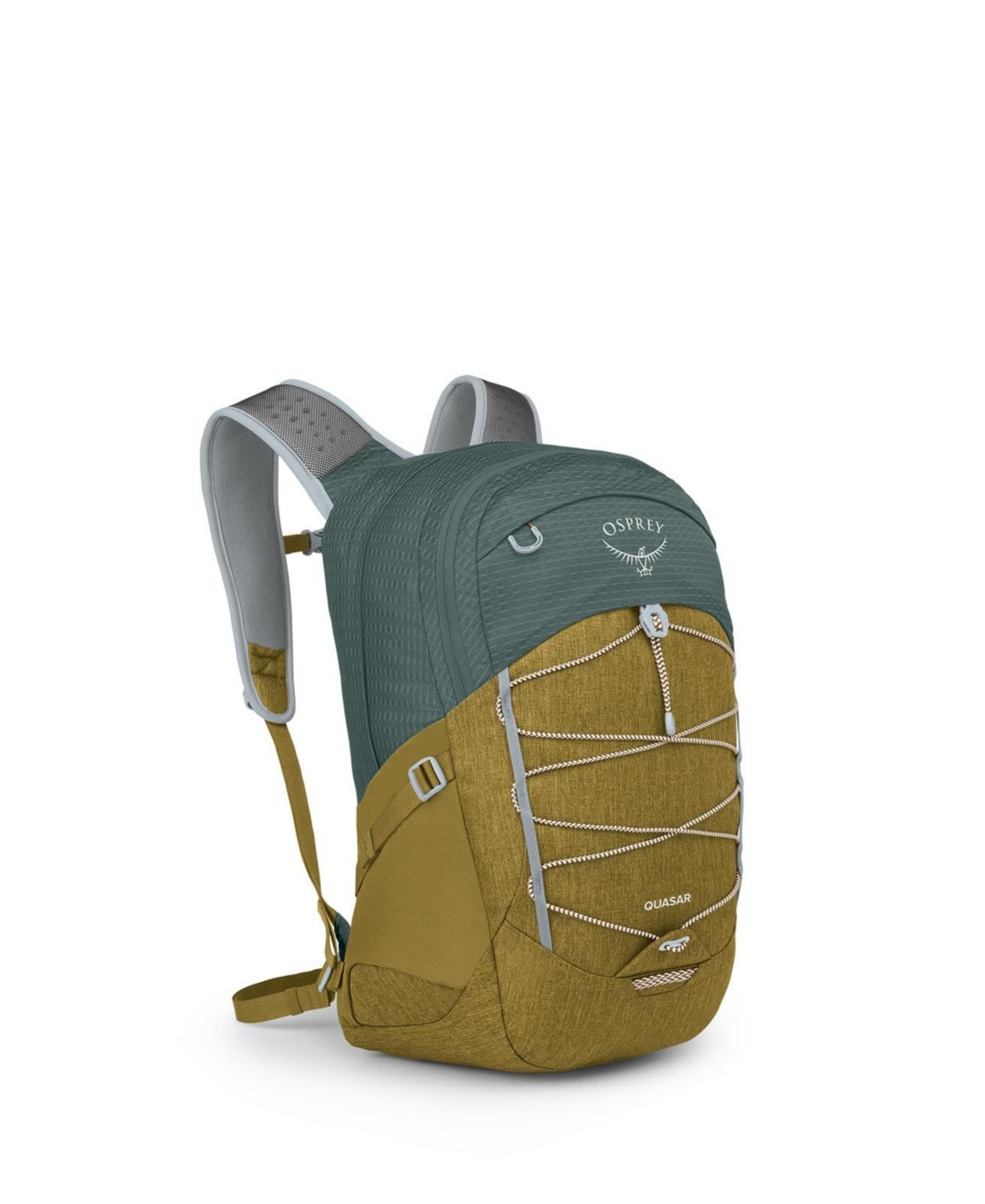Quasar Men's Laptop Backpack - Green tunnel/brindle brown