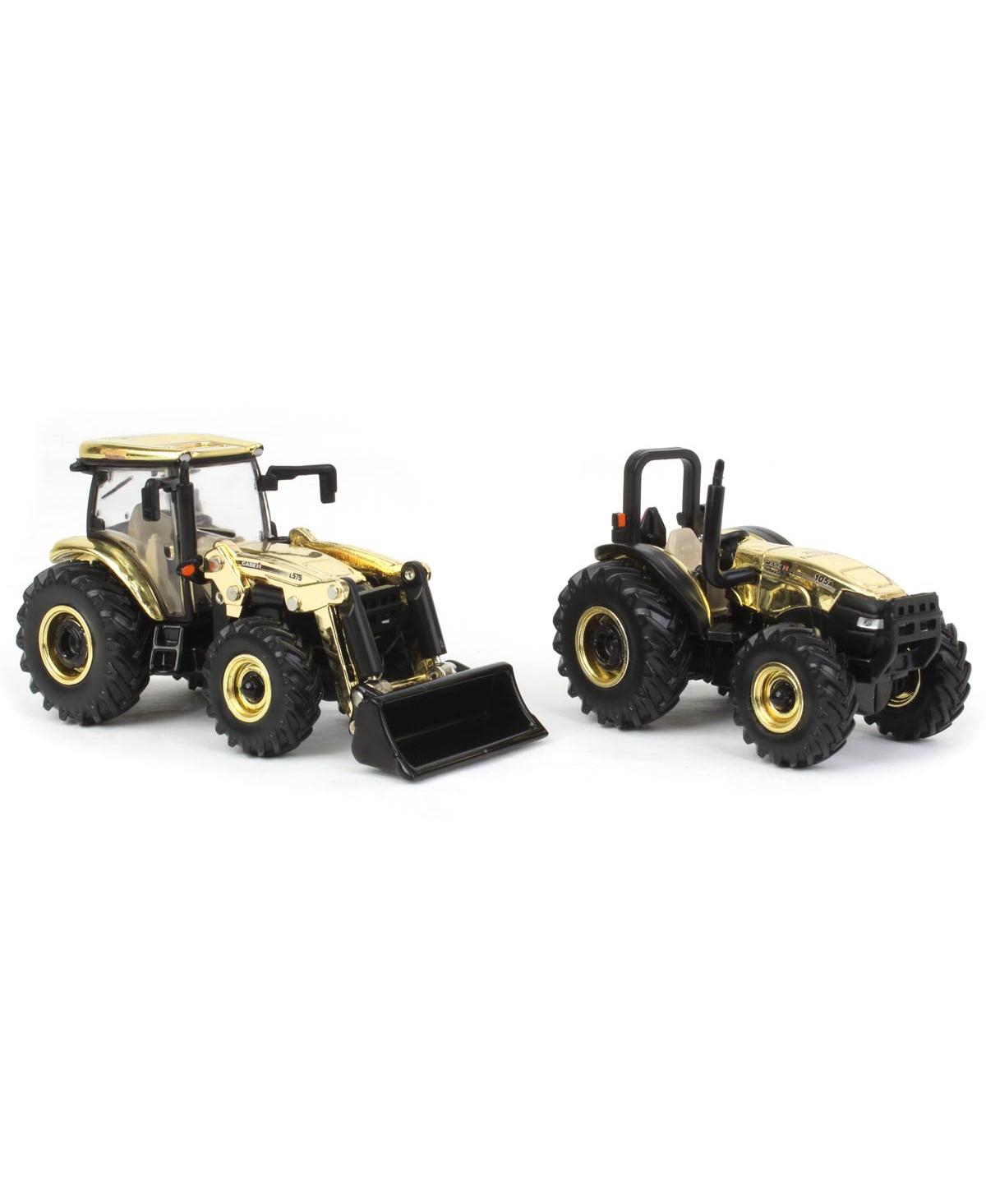 Chrome Chase 1/64 Case Ih Farmall 115A & 105A Farm Show - Gold