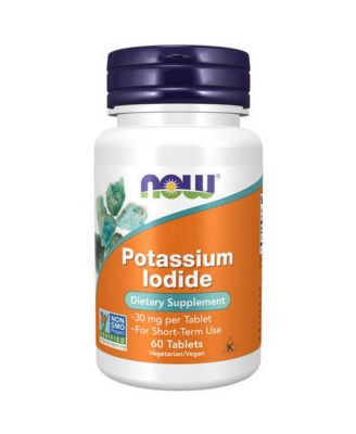 Photo 1 of Now Foods Potassium Iodide, 30 mg, 60 Tabs
