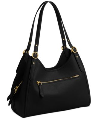 Bella Medium Leather Shoulder Bag