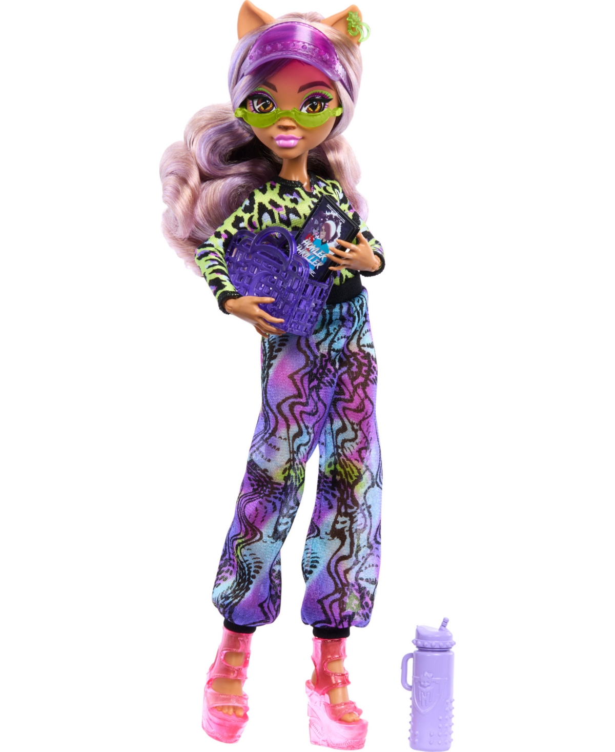 Shop Monster High Scare-adise Island Clawdeen Wolf Fashion Doll With Swimsuit Accessories In No Color