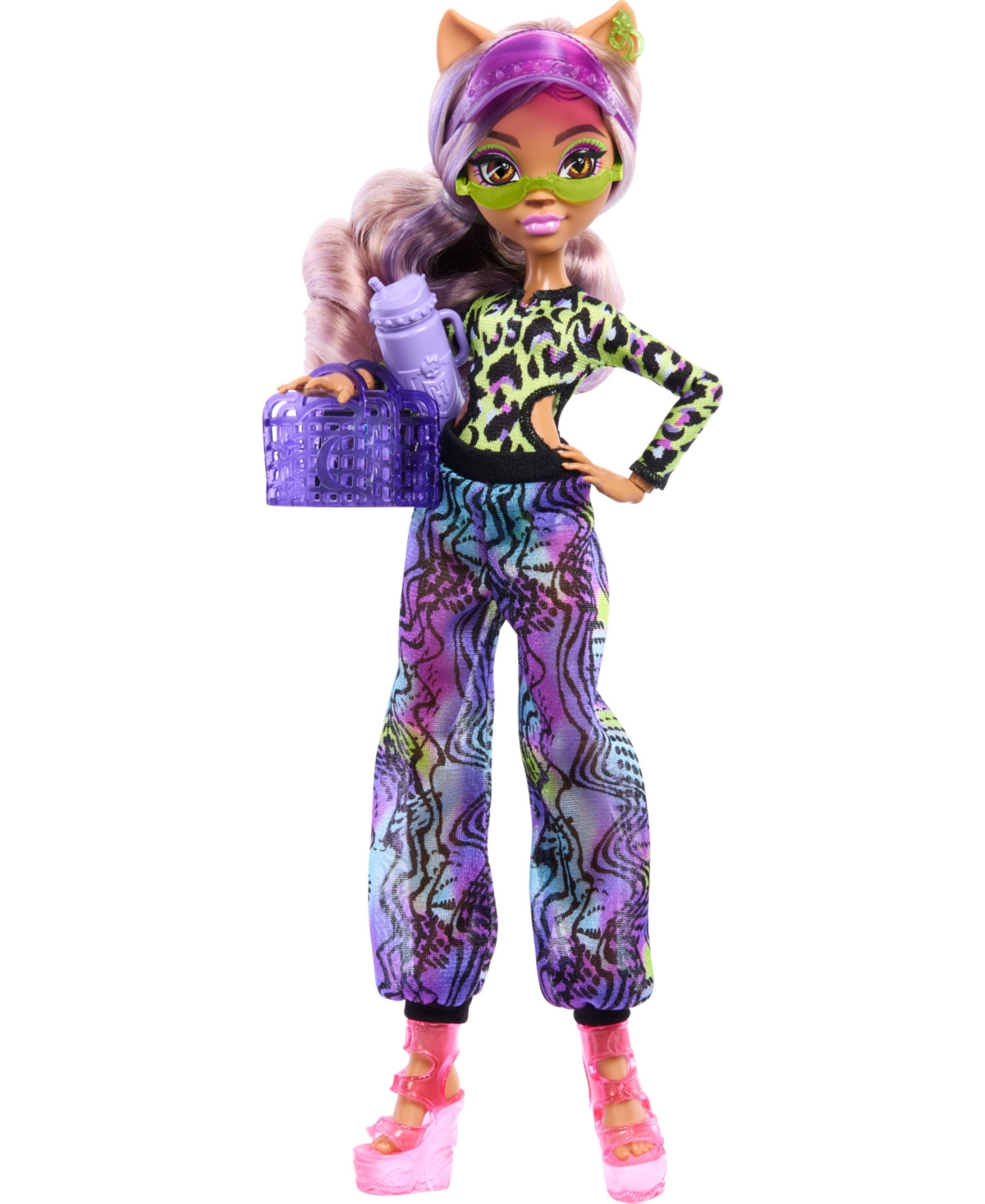 Shop Monster High Scare-adise Island Clawdeen Wolf Fashion Doll With Swimsuit Accessories In No Color