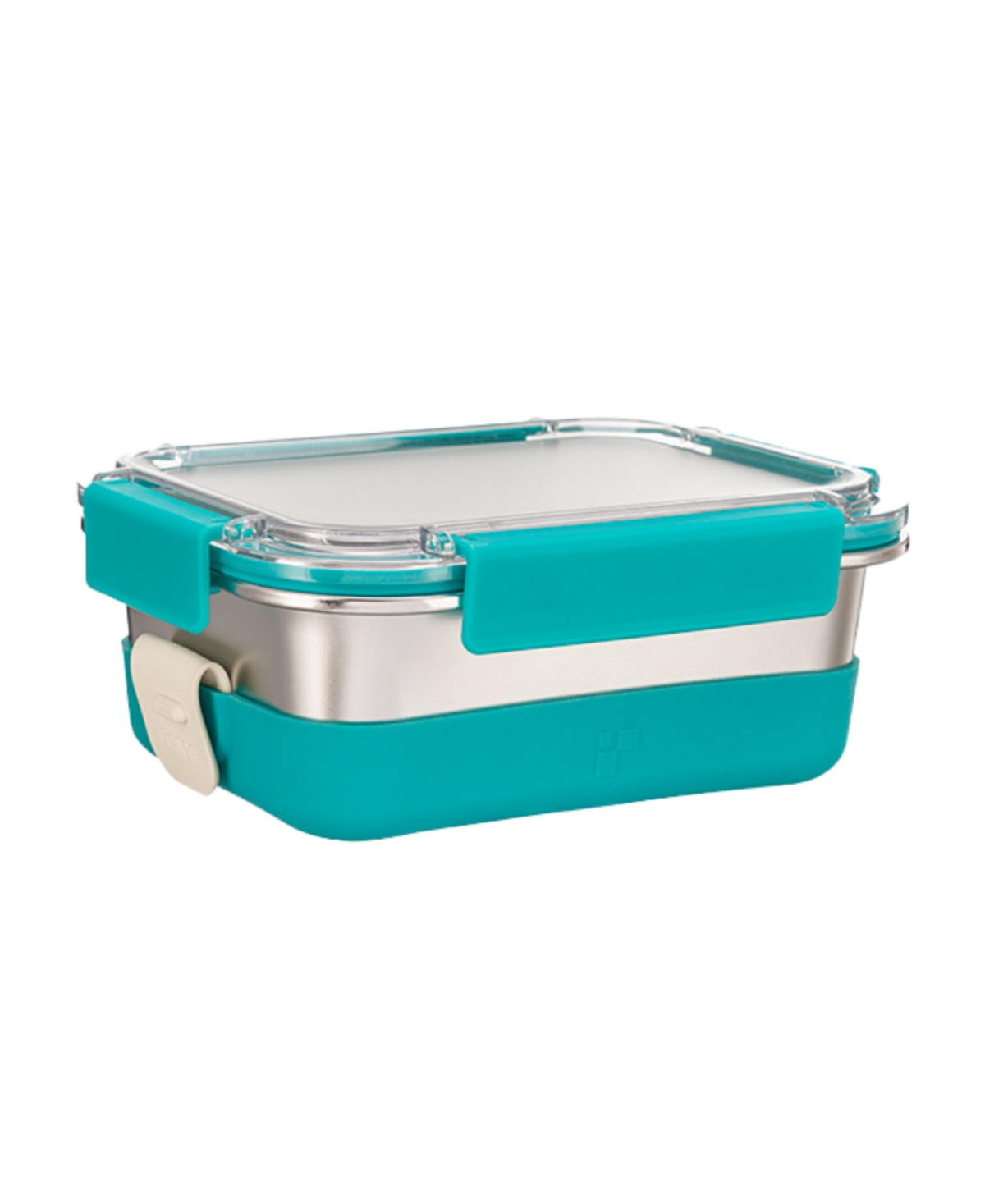 Fenger Stainless Steel Leak Resistant Container With Ms Lid And Silicone Sleeve In Teal