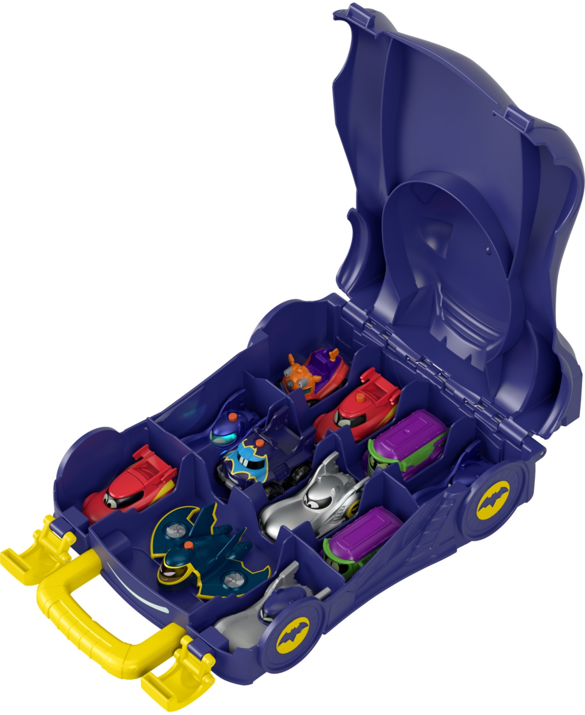 BatWheels Dc Bam the Batmobile Carrying Case with 1:55 Scale Toy Car - Multi-Color