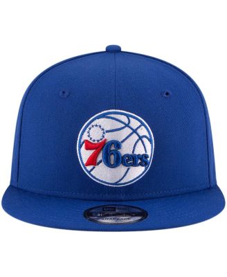Men's Royal Philadelphia 76ers Official Team Color 9FIFTY Snapback Hat