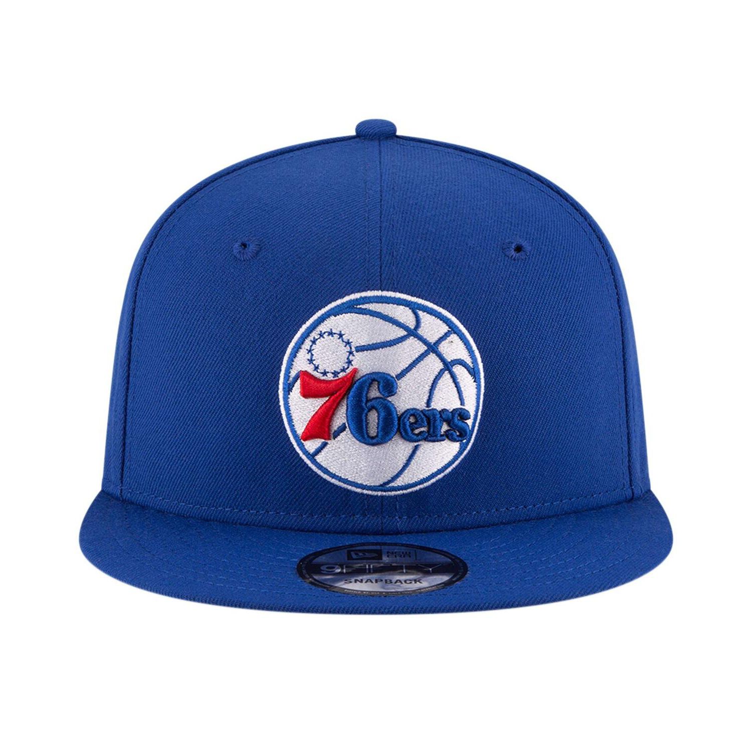 Men's Royal Philadelphia 76ers Official Team Color 9FIFTY Snapback Hat