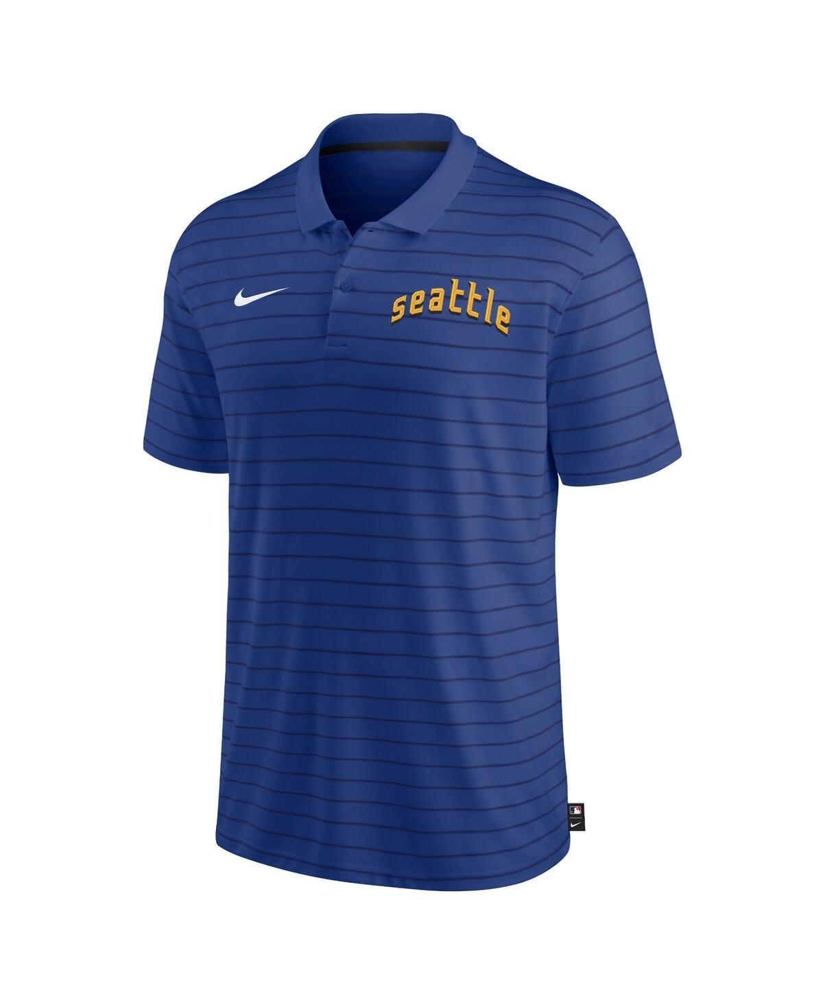 Shop Nike Men's  Royal Seattle Mariners City Connect Victory Performance Polo Shirt